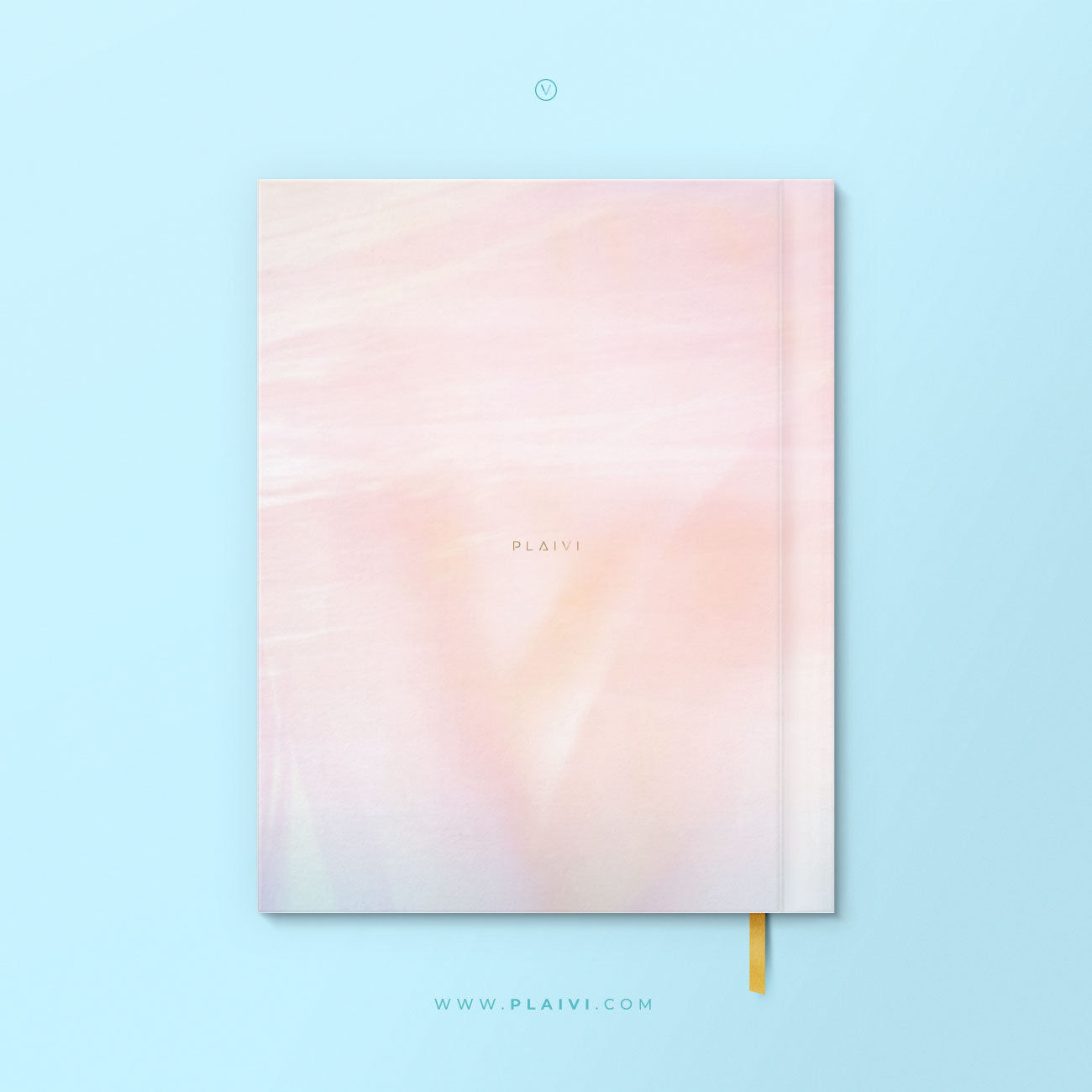 Hermoso diseño del Diario de gratitud PLAIVI