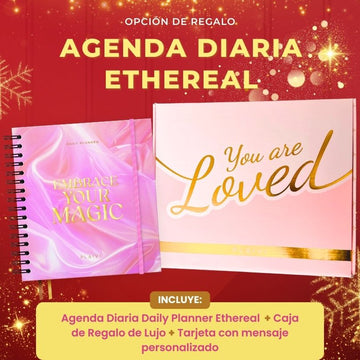 Agenda Diaria  Daily Planner Ethereal con Caja de Regalo de Lujo