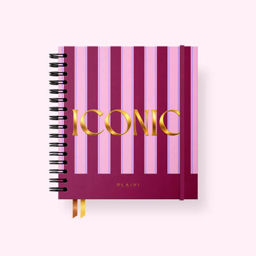 Agenda Diaria Anual 2027  - Daily Planner Iconic