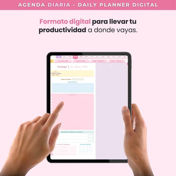 Agenda Diaria Digital 2026 - Daily Planner Heroine