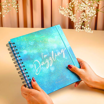 Agenda Diaria Semestral (Sin Fechas) - Daily Planner Glitter Gaia