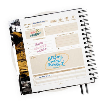 Agenda masculina - agenda hombre - men -  planeador - daily planner - trackers - stickers - fechas abiertas - cumpleaños - viajes - películas - hojas del día - planea tus días - planear el día 