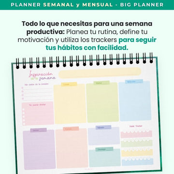 PRE-VENTA: Planeador Semanal - Big Planner Mystic Magic