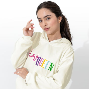 Hoodie Soft Cream - Slay Queen