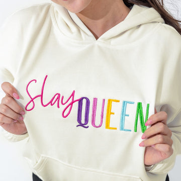 Hoodie Soft Cream - Slay Queen