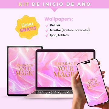 Kit Inicio de Año con Agenda Diaria Ethereal - Entregas desde el 15 de Nov