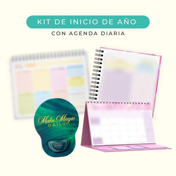 PRE-VENTA: Kit Inicio de Año con Agenda Diaria - Mystic Magic