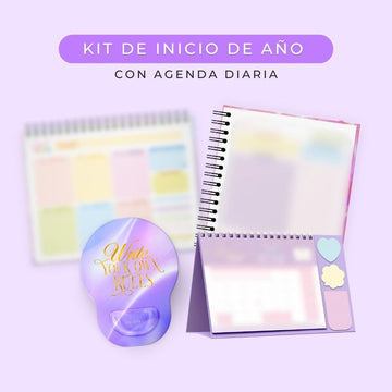 PRE-VENTA: Kit Inicio de Año con Agenda Diaria - Rules
