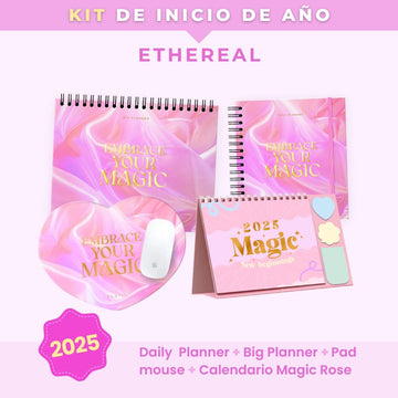 Kit Inicio de Año con Agenda Diaria Ethereal