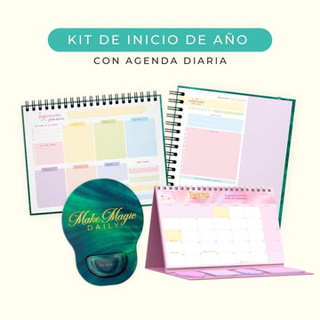 PRE-VENTA: Kit Inicio de Año con Agenda Diaria - Mystic Magic