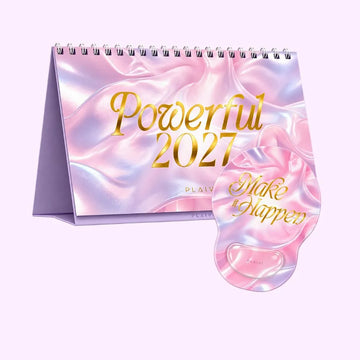Kit de Escritorio con Calendario 2027 - Powerful