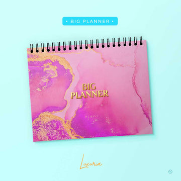 Big Planner 2024 - Planeador de escritorio (60 Semanas) - Luxuria