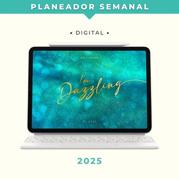 Planeador Digital 2025 - Big Planner Glitter Gaia