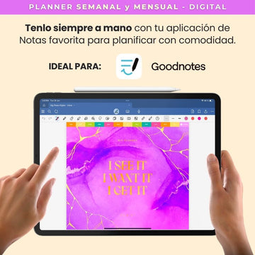 Planeador Digital 2025 - Big Planner Lavender Gem