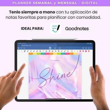 Planeador Digital 2025 - Big Planner Shine