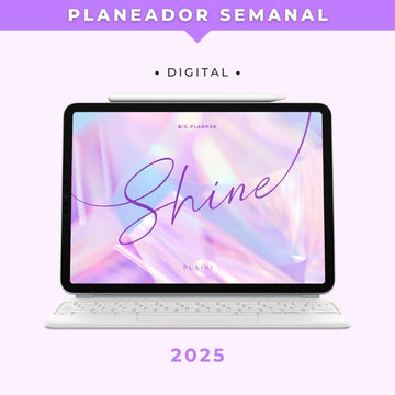 Planeador Digital 2025 - Big Planner Shine