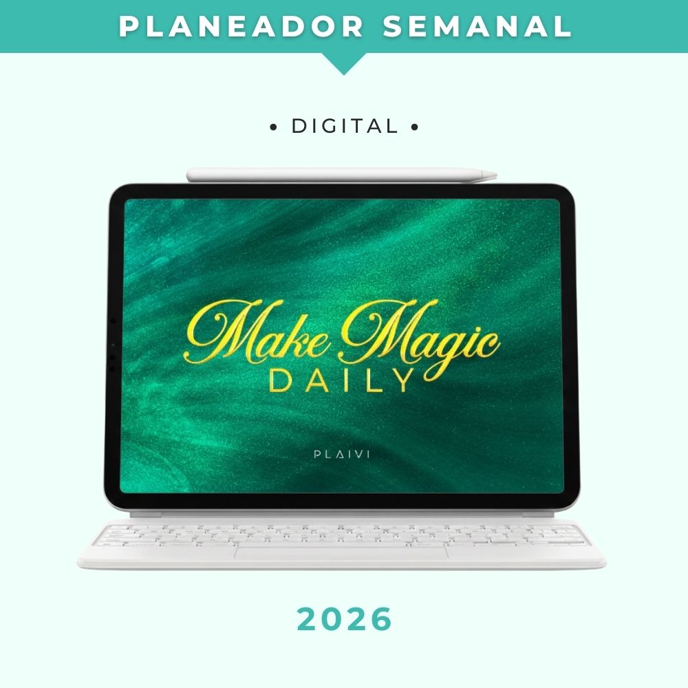 Planeador Mensual & Semanal Digital Big Planner Mystic Magic