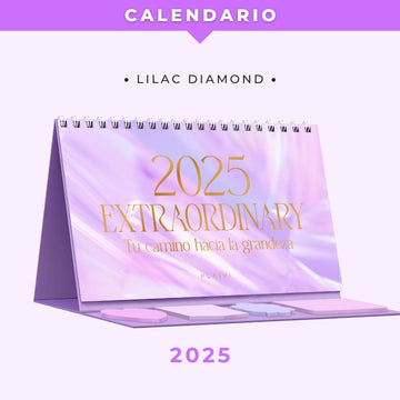 Calendario de Escritorio 2025 Lilac Diamond - Entregas desde el 15 de Nov