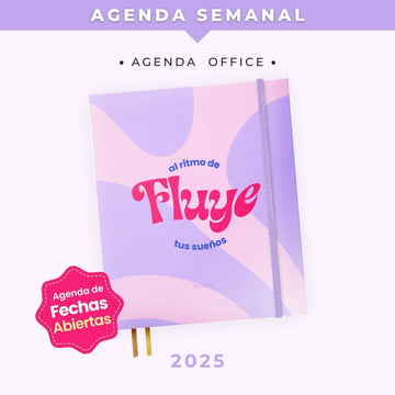 Agenda Semanal 2025 - Agenda Office RetroVibe - Entregas desde el 15 de Nov