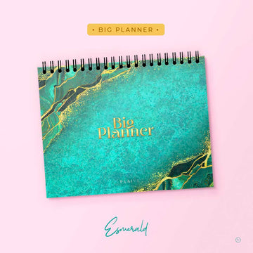 Big Planner 2024 - Planeador de escritorio (48 Semanas) - Esmerald